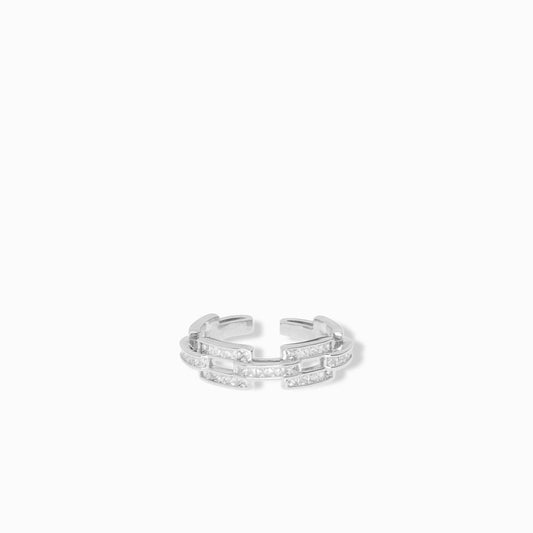 pave link adjustable ring