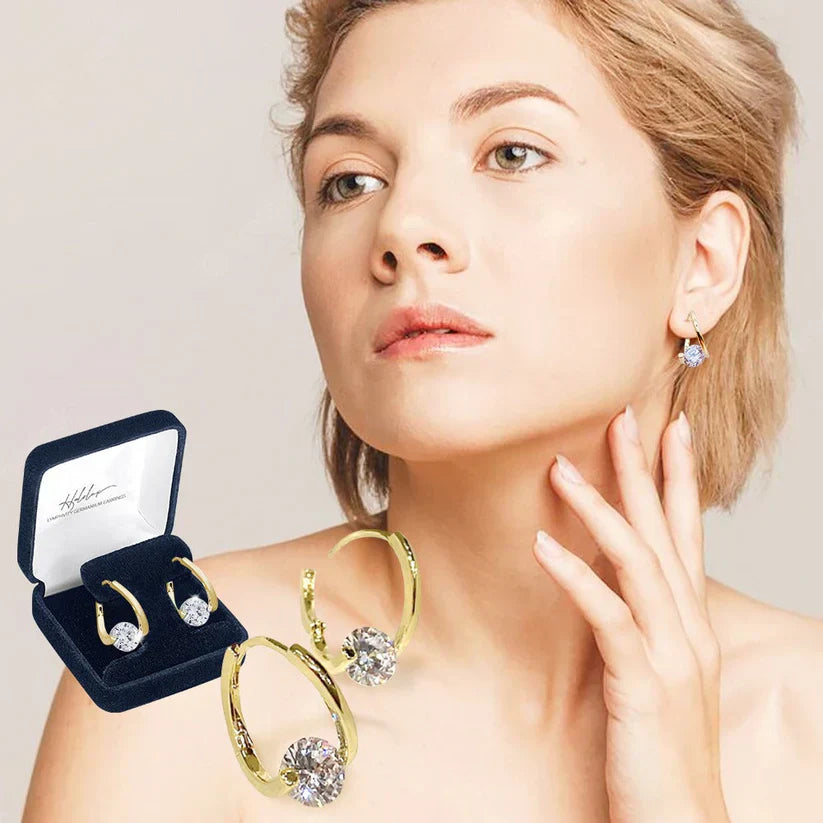 |🔥LAST DAY SALE-66% OFF| CZTICLE® Lymphvity MagneTherapy Germanium Earrings