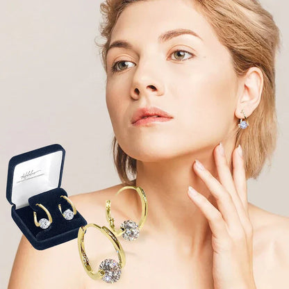 |🔥LAST DAY SALE-66% OFF| CZTICLE® Lymphvity MagneTherapy Germanium Earrings