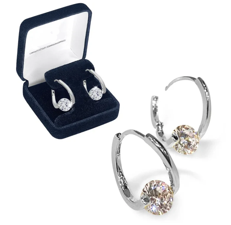 |🔥LAST DAY SALE-66% OFF| CZTICLE® Lymphvity MagneTherapy Germanium Earrings