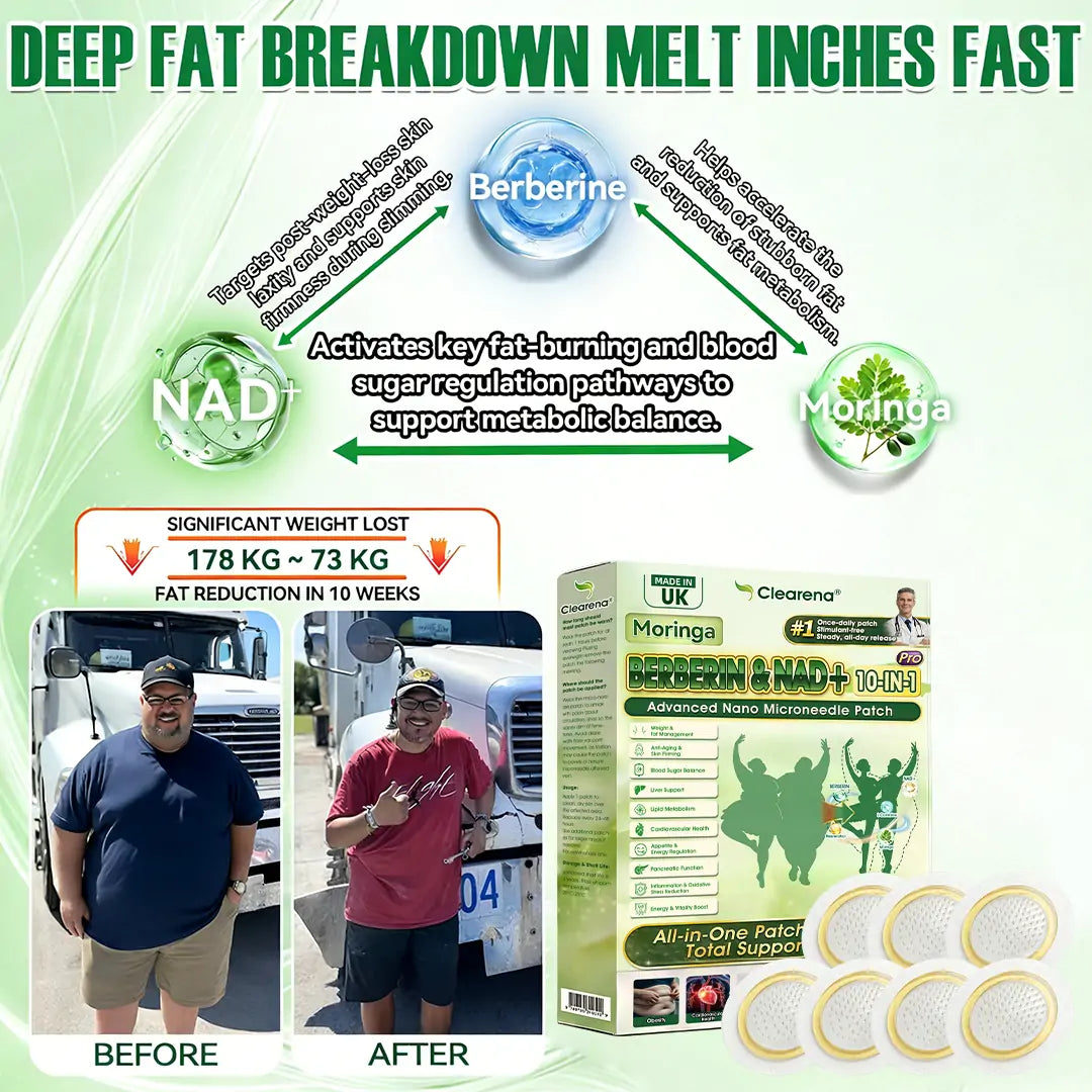 【𝐎𝐟𝐟𝐢𝐜𝐢𝐚𝐥 𝐔𝐊 𝐒𝐭𝐨𝐫𝐞】🧑‍⚕️🩺  𝐂𝐥𝐞𝐚𝐫𝐞𝐧𝐚® 𝐌𝐨𝐫𝐢𝐧𝐠𝐚 · 𝐁𝐞𝐫𝐛𝐞𝐫𝐢𝐧𝐞 × 𝐍𝐀𝐃+ 𝟏𝟎-𝐢𝐧-𝟏 𝐀𝐝𝐯𝐚𝐧𝐜𝐞𝐝 𝐍𝐚𝐧𝐨 𝐌𝐢𝐜𝐫𝐨𝐧𝐞𝐞𝐝𝐥𝐞 𝐏𝐚𝐭𝐜𝐡 · 🌿𝐓𝐨𝐭𝐚𝐥 𝐒𝐮𝐩𝐩𝐨𝐫𝐭, 𝐀𝐥𝐥-𝐢𝐧-𝐎𝐧𝐞 𝐏𝐚𝐭𝐜𝐡 — 💪𝘖𝘯𝘤𝘦 𝘋𝘢𝘪𝘭𝘺, 𝘝𝘪𝘴𝘪𝘣𝘭𝘦 𝘙𝘦𝘴𝘶𝘭𝘵𝘴 𝘪𝘯 7 𝘋𝘢𝘺𝘴