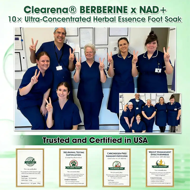 𝐎𝐟𝐟𝐢𝐜𝐢𝐚𝐥 𝐔𝐒 𝐒𝐭𝐨𝐫𝐞 🇬🇧  | 🧑‍⚕️ 𝐂𝐥𝐞𝐚𝐫𝐞𝐧𝐚® Moringa · Bee Venom · Berberine × NAD+ Eight-in-one 10× Ultra-Concentrated Herbal Essence Foot Soak — 𝐎𝐧𝐜𝐞 𝐃𝐚𝐢𝐥𝐲, 𝐕𝐢𝐬𝐢𝐛𝐥𝐞 𝐑𝐞𝐬𝐮𝐥𝐭𝐬 𝐢𝐧 𝟕 𝐃𝐚𝐲𝐬