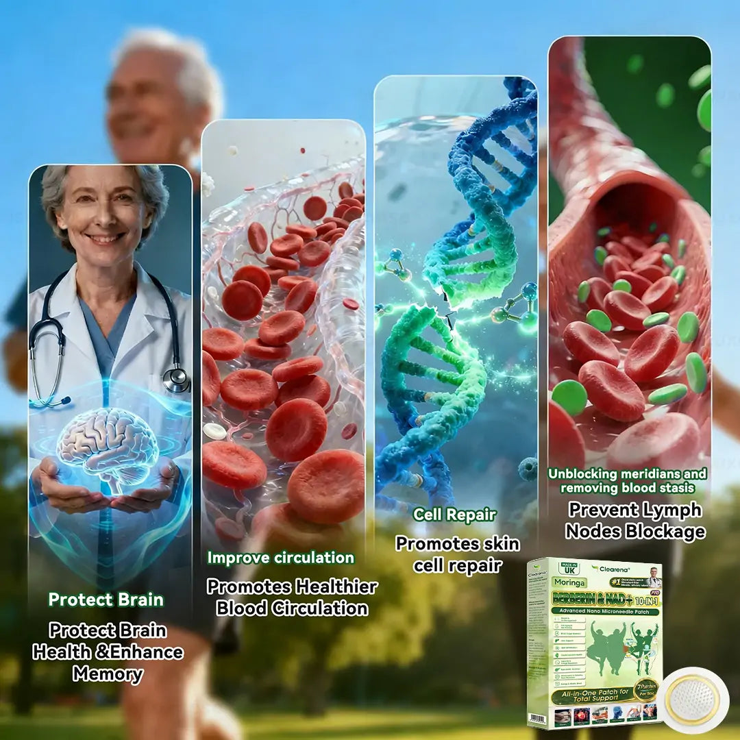 【𝐎𝐟𝐟𝐢𝐜𝐢𝐚𝐥 𝐔𝐊 𝐒𝐭𝐨𝐫𝐞】🧑‍⚕️🩺  𝐂𝐥𝐞𝐚𝐫𝐞𝐧𝐚® 𝐌𝐨𝐫𝐢𝐧𝐠𝐚 · 𝐁𝐞𝐫𝐛𝐞𝐫𝐢𝐧𝐞 × 𝐍𝐀𝐃+ 𝟏𝟎-𝐢𝐧-𝟏 𝐀𝐝𝐯𝐚𝐧𝐜𝐞𝐝 𝐍𝐚𝐧𝐨 𝐌𝐢𝐜𝐫𝐨𝐧𝐞𝐞𝐝𝐥𝐞 𝐏𝐚𝐭𝐜𝐡 · 🌿𝐓𝐨𝐭𝐚𝐥 𝐒𝐮𝐩𝐩𝐨𝐫𝐭, 𝐀𝐥𝐥-𝐢𝐧-𝐎𝐧𝐞 𝐏𝐚𝐭𝐜𝐡 — 💪𝘖𝘯𝘤𝘦 𝘋𝘢𝘪𝘭𝘺, 𝘝𝘪𝘴𝘪𝘣𝘭𝘦 𝘙𝘦𝘴𝘶𝘭𝘵𝘴 𝘪𝘯 7 𝘋𝘢𝘺𝘴